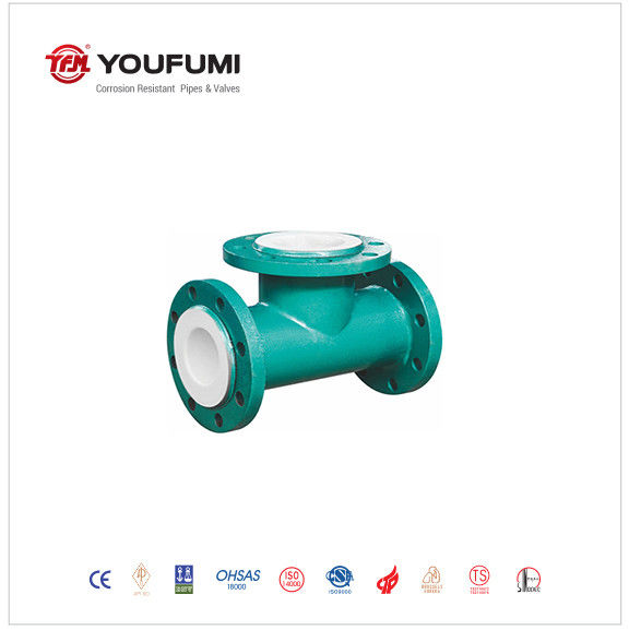 Flange Type PTFE Lined Pipe Fittings