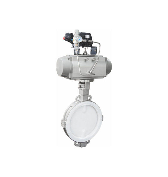 Full Lined High Performance Butterfly Valves 3 inch Stainless Steel Wafer Type